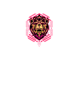 Lion geometry model negru pe tricou