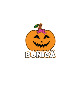bunică model negru pe tricou