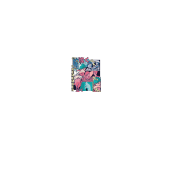 Anime Vaporwave benzi desenate model alb pe tricou