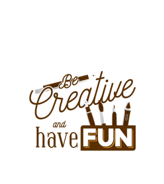 Be creative and have fun model verde de măr pe tricou