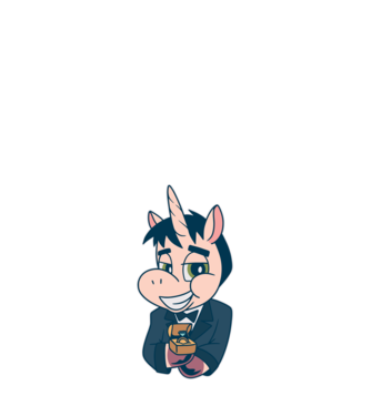 Mire unicorn model nisipiu pe tricou