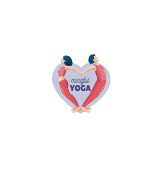 Dragoste Yoga - tricou Yoga model negru pe tricou