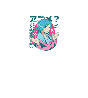 Tricou Anime model nisipiu pe tricou