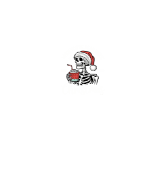 Dead inside, but it's christmas Negru model negru pe tricou