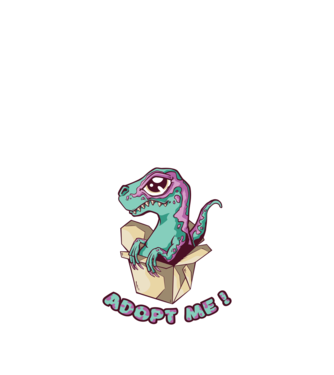 Raptor drăguț model nisipiu pe tricou