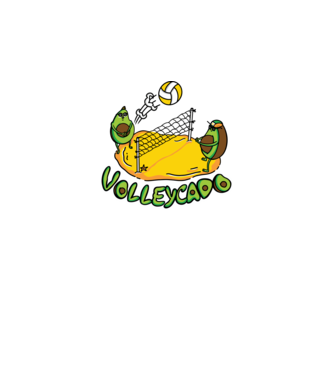 Avocado Volei model gri pe tricou