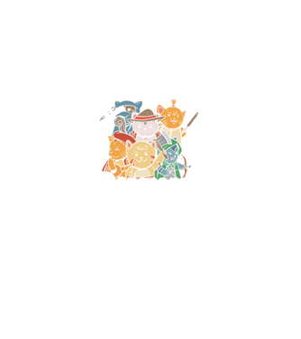 Dungeons and Cats - Joc de rol cu pisici model negru pe tricou