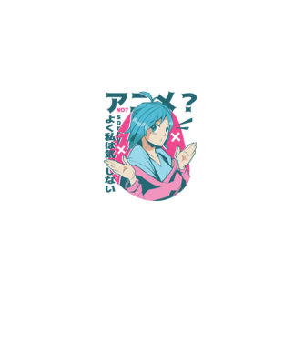 Tricou Anime model liliachiu pe tricou