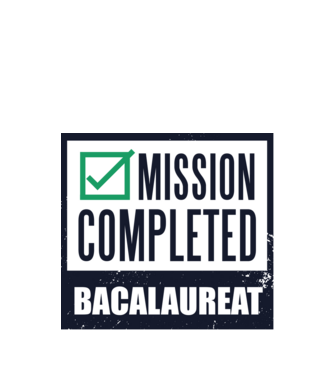 bacalaureat model alb pe tricou