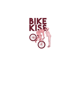 Pupici cu bicicletă model alb pe tricou