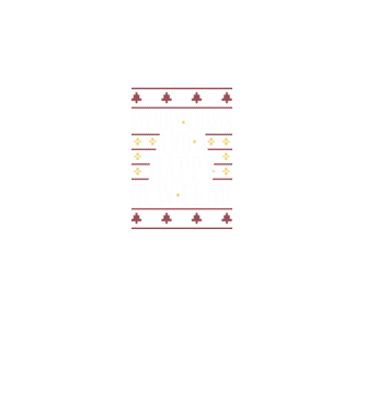 Merry crisis and a happy new fear model negru pe tricou