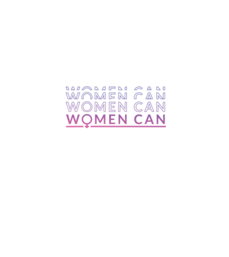 Women Can Ziua femeii model alb pe tricou