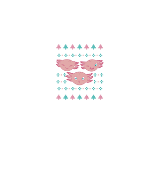 Pulover urât Axolotl model negru pe tricou
