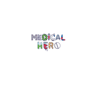 Medical Hero - Eroi de zi cu zi model roz deschis pe tricou
