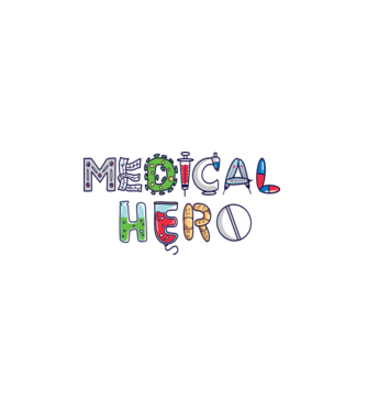 Medical Hero - Eroi de zi cu zi model alb pe tricou