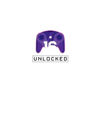 Level 16 Unlocked Gamer Birthday model negru pe tricou