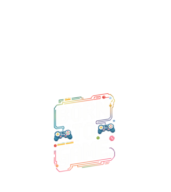 Born to Game Pixel Negru model alb pe tricou