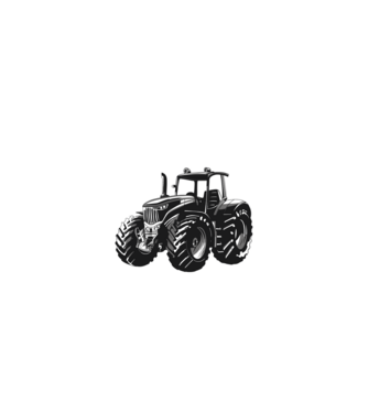 Cel mai bun tractorist model negru pe tricou