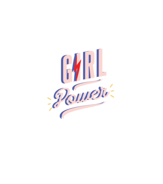 Girl Power de Ziua Femeii model negru pe tricou