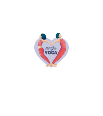 Dragoste Yoga - tricou Yoga model albastru închis pe tricou