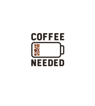 Am nevoie de cafea model alb/roșu pe tricou