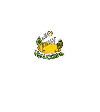 Avocado Volei model gri pe tricou