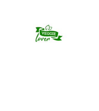 Veggie lover Iubitor de legume model alb pe tricou