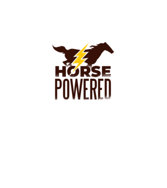 Horse Powered Cal-putere tricou călăreț model nisipiu pe tricou