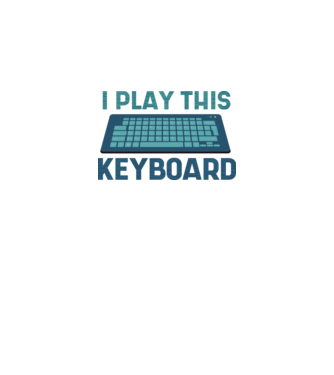 Tastatura Gamer model alb pe tricou