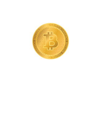 Monedă de aur Bitcoin model turcoaz pe tricou