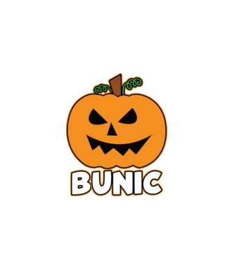 bunic model negru pe tricou