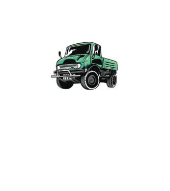 Camion model gri pe tricou