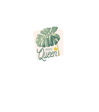 Plant Queen model gri pe tricou