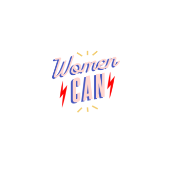 Women Can de Ziua Femeii model albastru jeanși pe tricou