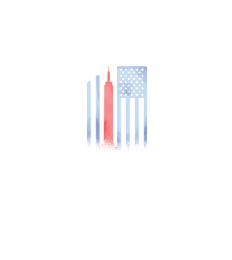Usa Empire State Building model gri pe tricou