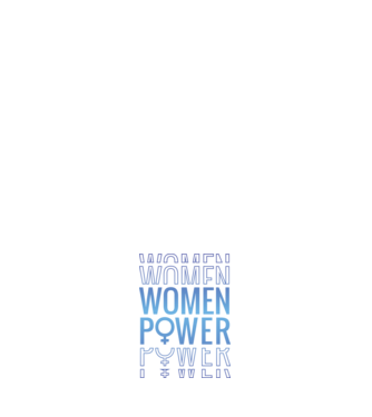 Women Power de Ziua Femeii model alb pe tricou