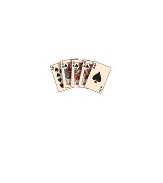 Poker All in model negru pe tricou