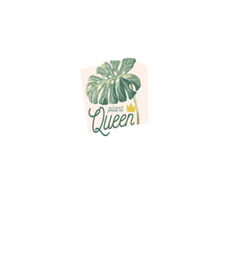 Plant Queen model alb pe tricou