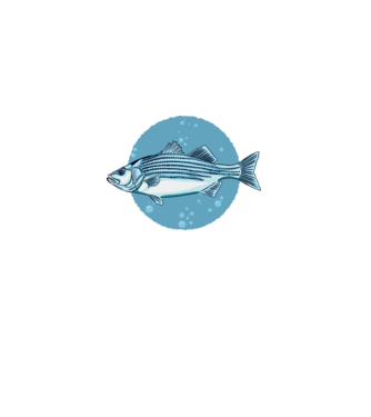 Biban de mare model albastru regal pe tricou