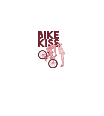 Pupici cu bicicletă model liliachiu pe tricou