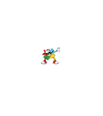 Autist DAB Puzzle model negru pe tricou