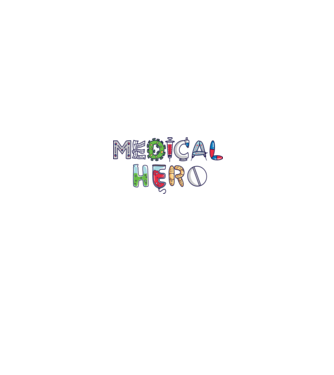 Medical Hero - Eroi de zi cu zi model alb/roșu pe tricou