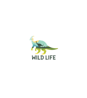 Dinosaur model negru pe tricou