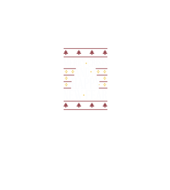 Merry crisis and a happy new fear model albastru jeanși pe tricou