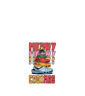 Merry Croxmas  model negru pe tricou