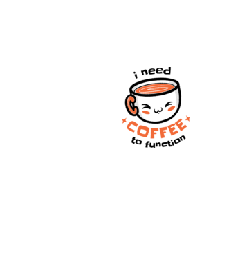 Am nevoie de cafea model galben neon pe tricou