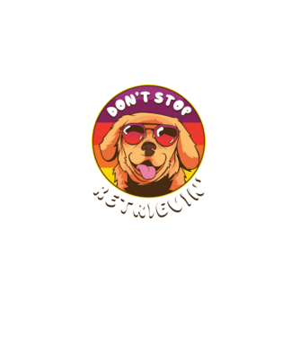 'Don''t stop Retrievin''' model  pe tricou