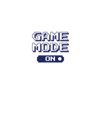 Game mode on Gamer pixel model nisipiu pe tricou