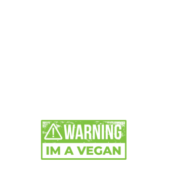 Atenție, sunt vegan model negru pe tricou