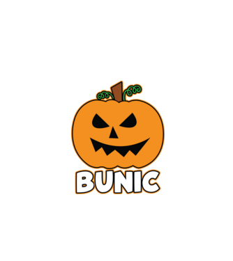 bunic model negru pe tricou